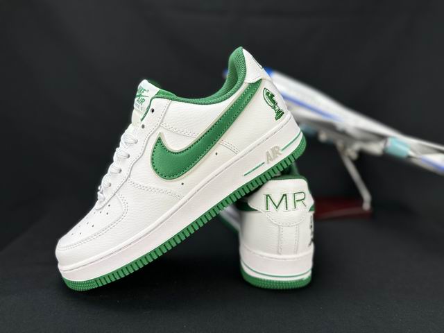 Cheap Nike Air Force 1 The Four Horsemen White Green Shoes Men and Women-3
